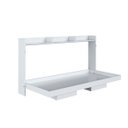 Ver imagem 4 de Cama de Solteiro Articulável Horizontal com Nichos Branca