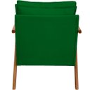 Ver imagem 6 de Kit 2 Poltrona Decorativa para Sala Recepção Consultório Reforçada em Madeira Maciça Shine Suede