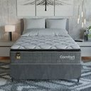 Ver imagem 6 de Cama Box Casal + Colchão Comfort Class Pillow Top 138x188 Cinza/suede Cinza