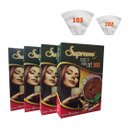 Ver imagem 3 de Filtro 102 Tnt Reutilizável Ecológico 4cxs Café Cafeteira Lavável Supremo