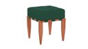 Ver imagem 1 de Puff Decorativo Pérola - Tecido Verde Folha