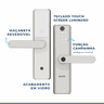 Fechadura Digital de Embutir Esf-de51001 Sax + Instalação Prata Elsys - 6