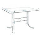 Ver imagem 3 de Mesa Retangular Tampo de Vidro 4166 