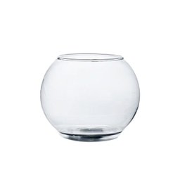 Vaso Floreira Decorativo de Vidro Transparente P/Terrario - 1