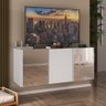 Rack Tv até 32 Polegadas 3 Portas Suspenso com Espelhos Multimóveis Mp1077 Branco - 2