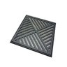 Grelha Ralo Preto Fosco 30x30 Diagonal com Tela - 1