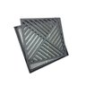 Grelha Ralo Preto Fosco 30x30 Diagonal com Tela - 2