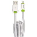 Ver imagem 3 de Cabo Usb V8 2 Metros Branco e Verde Sh-01-v8 Cb0364 Shinka