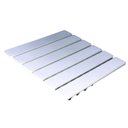 Ver imagem 1 de Tapete Estrado P/banheiro Antiderrapante C/ventosas Branco