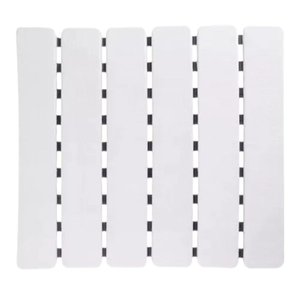 Tapete Estrado P/banheiro Antiderrapante C/ventosas Branco