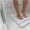 Ver imagem 6 de Tapete Estrado P/banheiro Antiderrapante C/ventosas Branco