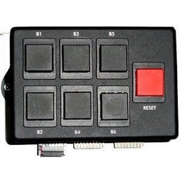 Módulo Botoeira 7 Teclas Linear - 1