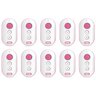 Kit 10 Controles Portão Condominial Rosa XTR 1000 - Intelbras - 1