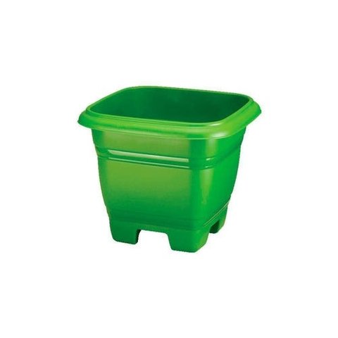 VASO 3 LTS QUADRADO VERDE