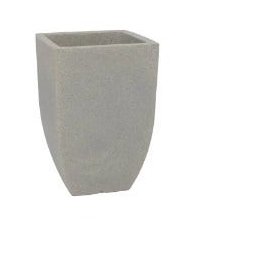 VASO MALTA TRAPEZIO 30 X 45 CM GRANITO AREIA - 1