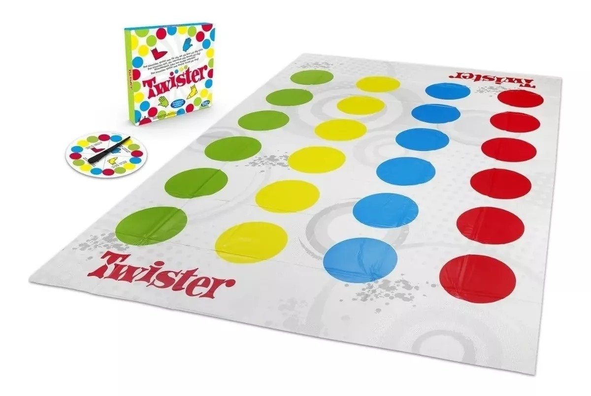 Jogo Twister Refresh com Tapete Clássico 98831 Hasbro - 4