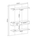 Ver imagem 3 de Painel para TV até 50 Polegadas com 2 Nichos Mister