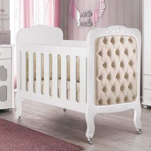 Berço Mini Cama com Captone Provence Imperial Planet Baby