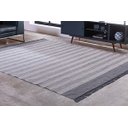 Ver imagem 1 de Tapete Indiano Kilim - Mallani - 1,00M x 1,50M - 100% Algodão - Cinza - Niazitex