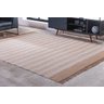 Tapete Indiano Kilim - Mallani - 1,50M x 2,00M - 100% Algodão - Bege - Niazitex - 1
