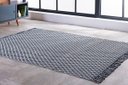 Ver imagem 1 de Tapete Indiano Kilim - Adalli - 1,50M x 2,00M - 100% Algodão - Preto - Niazitex