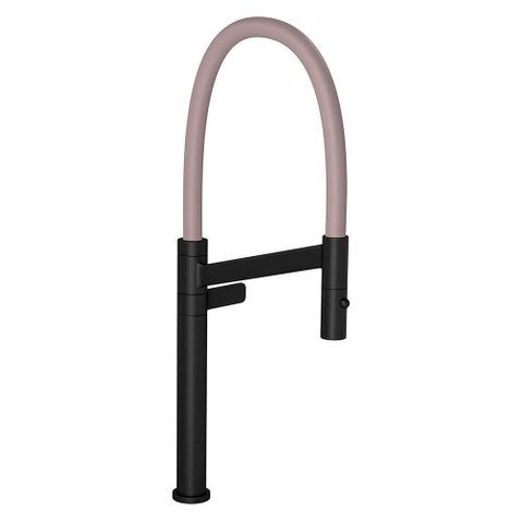 Torneira de Mesa Cozinha Bica Movel com Arejador Colore 1/2" Fendi Black Matte - 1189.bl.mt.fd
