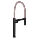 Ver imagem 1 de Torneira de Mesa Cozinha Bica Movel com Arejador Colore 1/2" Fendi Black Matte - 1189.bl.mt.fd
