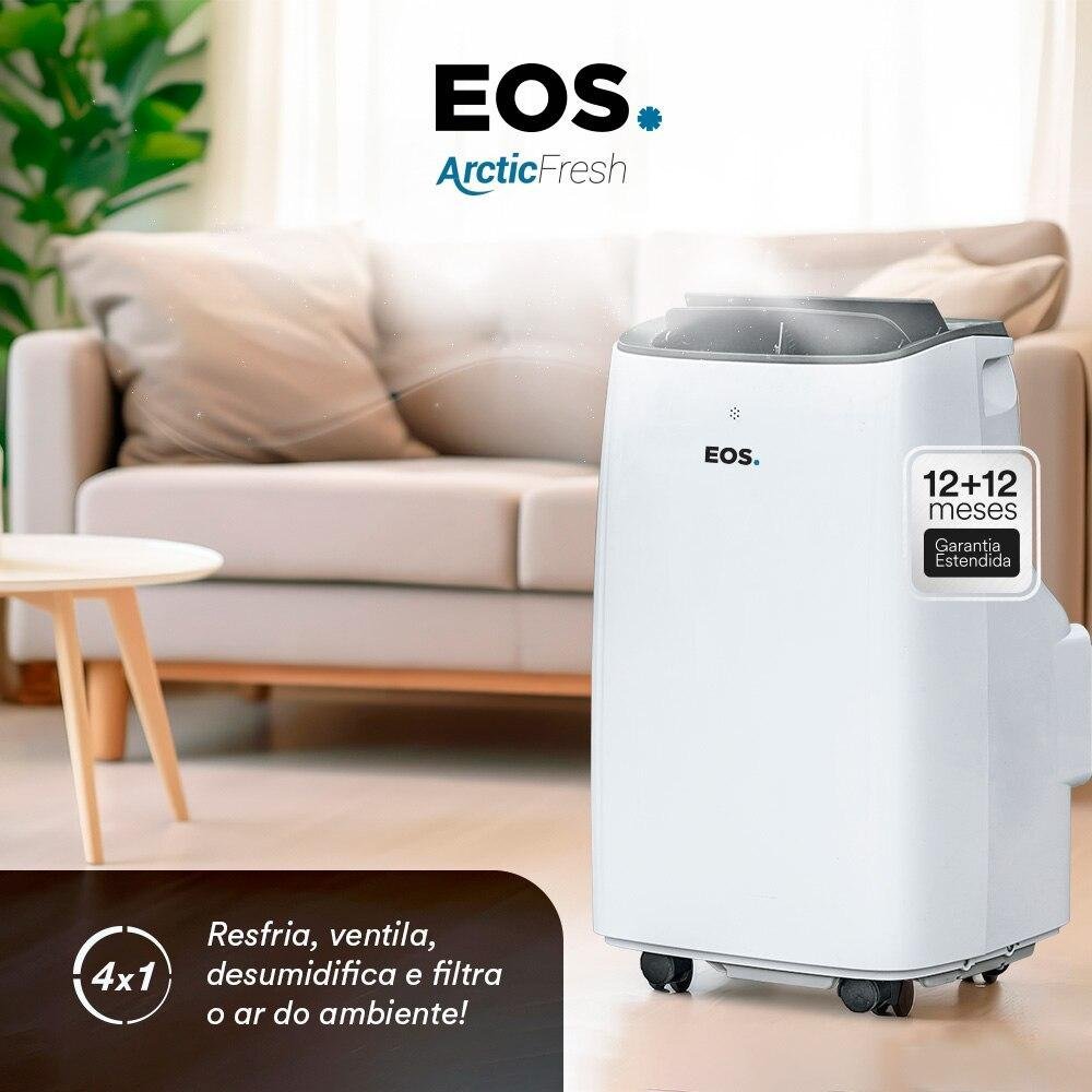 Ar-Condicionado Portátil 12000 BTUs EOS Slim EAP12F 220V - 7