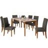 Mesa de Jantar Sicília com 6 Cadeiras Raquel Plus DJ Móveis - 2