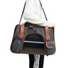 Bolsa Transporte Pet Luxo Cães E Gatos Avião Preto - 9