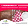 Lâmpada Fluorescen 15w T8 Uv-c Filtro Germicida 45cm Aquário - 9