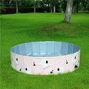 Ver imagem 1 de Piscina para Cachorro Pets Dobrável Patinhas Vg+