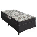 Ver imagem 1 de Cama Box Solteiro + Colchão Portobel Veneza D33 54x88x188