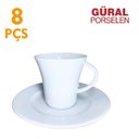 Ver imagem 2 de Conjunto 8 xícaras dechá com pires Elite 180ml - Gural Porselen