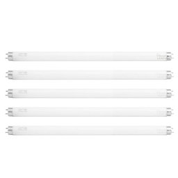 6 Lâmpada Kit Fluores Tubular 15w 45cm Actínica Uva T8 Azul - 1