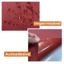 Ver mais imagens de Papel de Parede Adesivo Vinilico Premium Touch Textura Linhas Vermelho Cereja 500x60cm