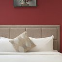 Ver imagem 7 de Papel de Parede Adesivo Vinilico Premium Touch Textura Linhas Vermelho Cereja 500x60cm