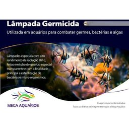 Lâmpada 25W T8 Tubular Fluo Ultra Violeta Germicida Uv Osram - 6