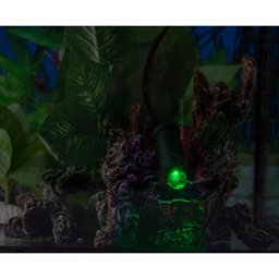 Luzinha LED Luz Luminária Verde Enfeite Aquários Fontes Água - 5