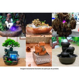 Luzinha LED Luz Luminária Verde Enfeite Aquários Fontes Água - 6