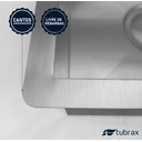 Ver imagem 6 de Cuba Cozinha Gourmet 43x39 Sobrepor Aço Inox 304 Tubrax