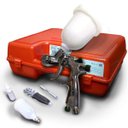 Ver imagem 1 de Pistola de Pintura HVLP Ego 1.0mm 180ml com Estojo e Manômetro - WALCOM-1002310