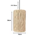 Ver imagem 4 de Luminária Milão de Teto Pendente em Corda Sisal Natural Palha