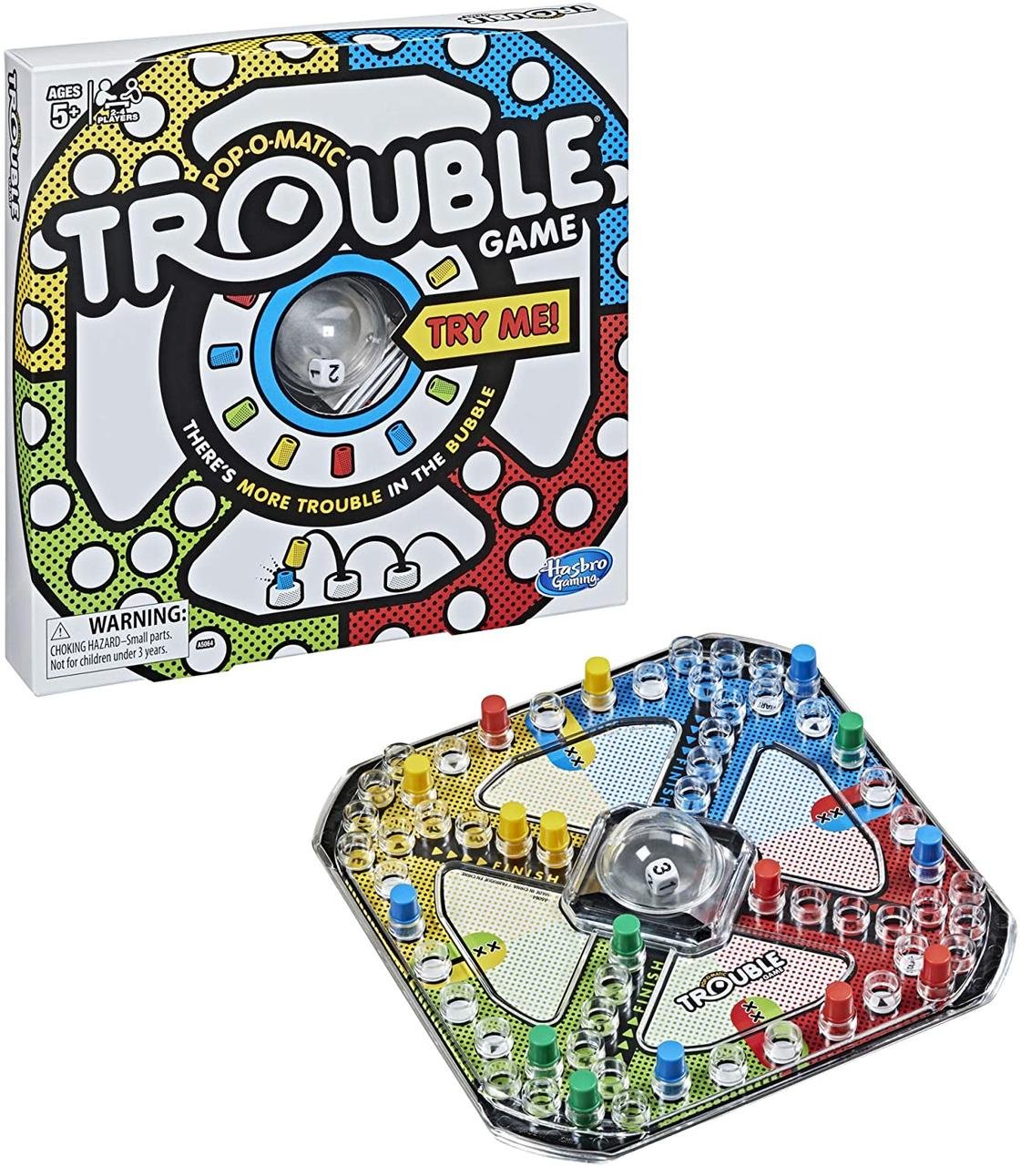 Jogo de Tabuleiro Trouble Gaming - Hasbro