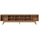 Ver imagem 6 de Bancada Rack Tv 75 Pol 218 Cm Fortaleza Freijo Clb