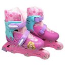 Ver imagem 1 de Patins Inline Ajustavel Belinda 2 em 1 Tamanho 31-34 Dm Toys Dmr5872