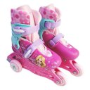 Ver imagem 3 de Patins Inline Ajustavel Belinda 2 em 1 Tamanho 31-34 Dm Toys Dmr5872