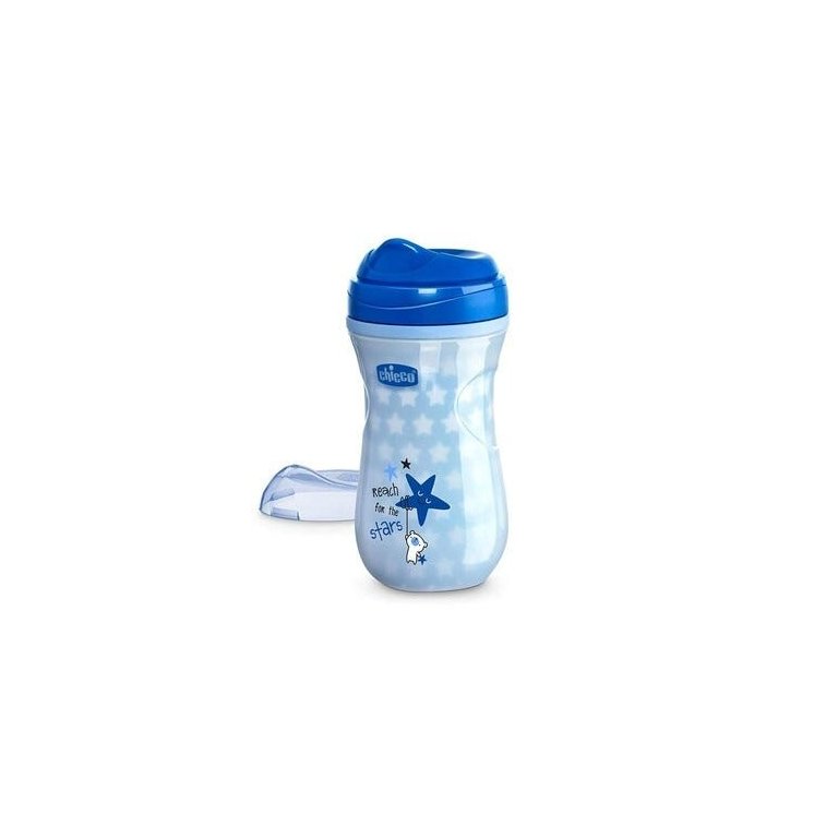 Copo Shiny Cup Brilha No Escuro 14m+ Azul
