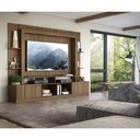 Ver imagem 2 de Estante Com Suporte Tv 65" E 2 Portas Oslo Multimóveis V3386 Madeirada Madeirado