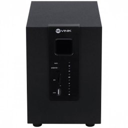 Caixa de Som 2.1 Groove Subwoofer 20w Bluetooth Fm Controle Remoto Cxgro20w Vinik 34858 - 6